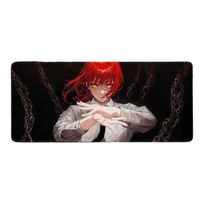 DANYIN Chainsaw Man Extra Large Esports Gaming Computer Table Pad Keyboard Pad Mouse Pads-19