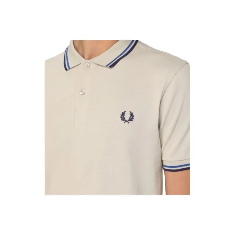 FRED PERRY Twin Tipped Polo Shirt-2