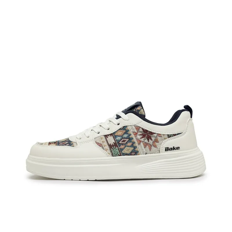 BAKE Slip Resistant And Breathable Low Top Skateboard Shoes Men's-0