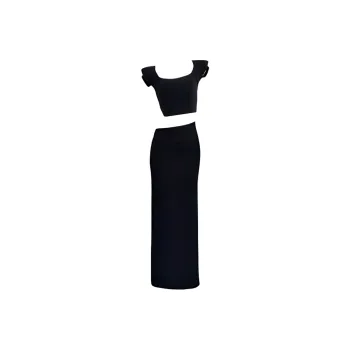 MA JOURNEE Two Piece Skirt Sets Women's