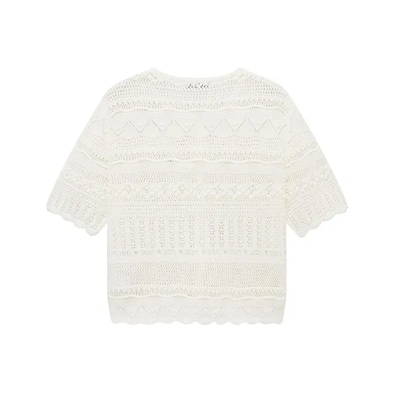 D'zzit Knitwear Women's White-1
