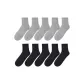 [10 Pack]5 Pack Gray+5 Pack Black