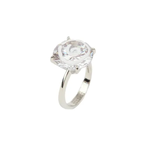 MM6 Maison Margiela Brass Rings Women's Silver