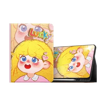 I Create My Art Stars Girl Compatibility IPad Air5/6/7 Tablet Protective Cases
