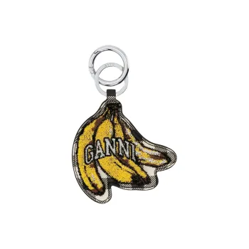 GANNI Logo Keyring