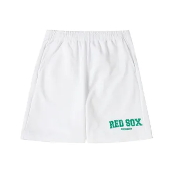 MLB Boston Red Sox Casual Shorts Unisex White