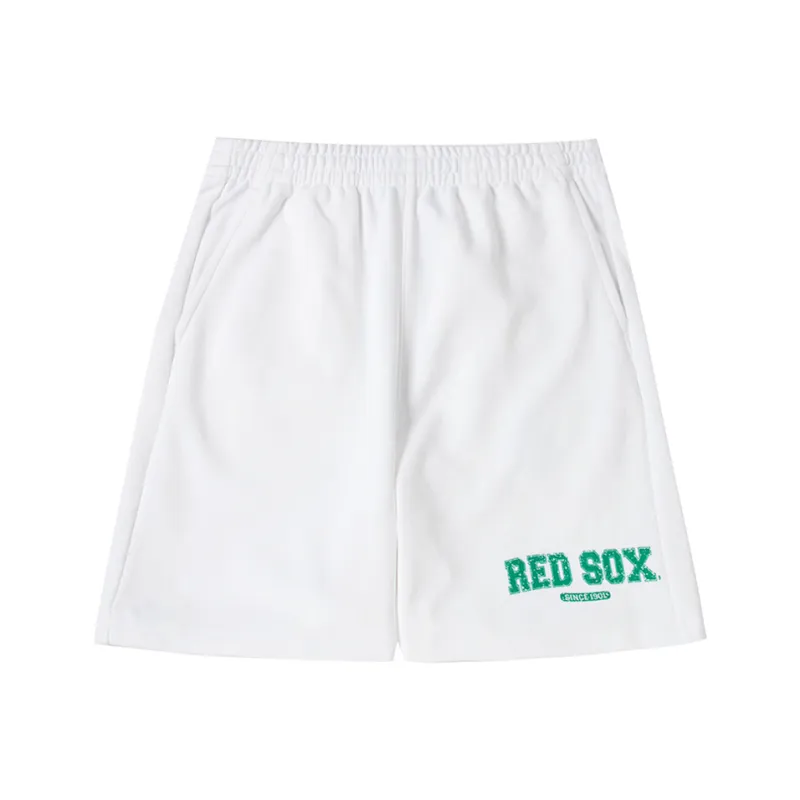 MLB Boston Red Sox Casual Shorts Unisex White-0