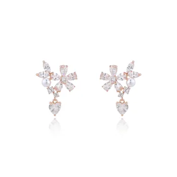 AJIDOU S925 Silver Earrings Women's