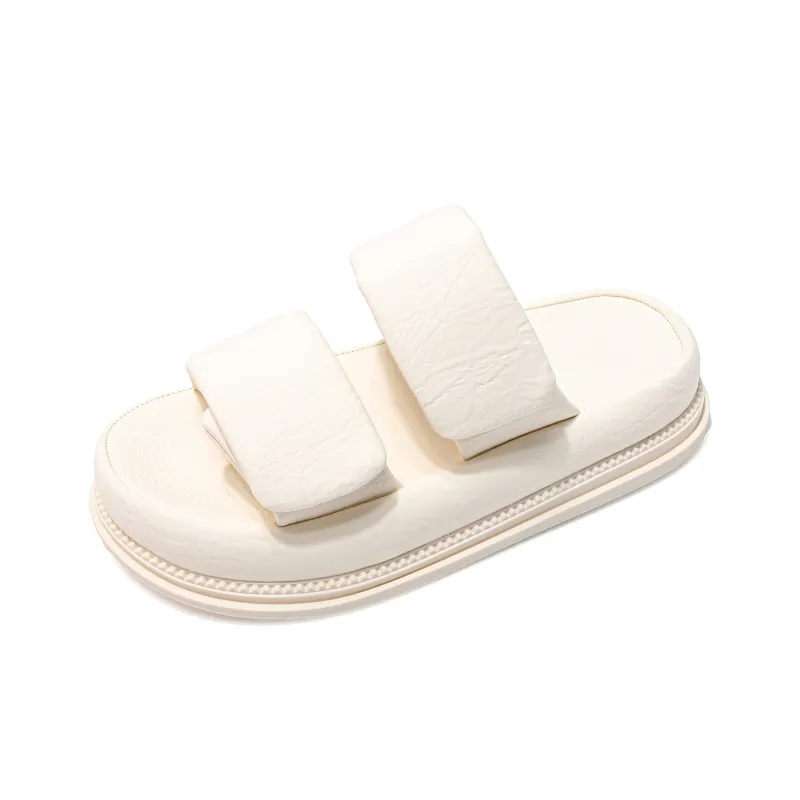 Be Good Rubber Sole Stitching Slip Resistant Abrasion Resistant Slide Slippers Women's-1