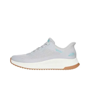 Skechers BOBS SQUAD 4 Low Top Running Shoes Women's Light Blue