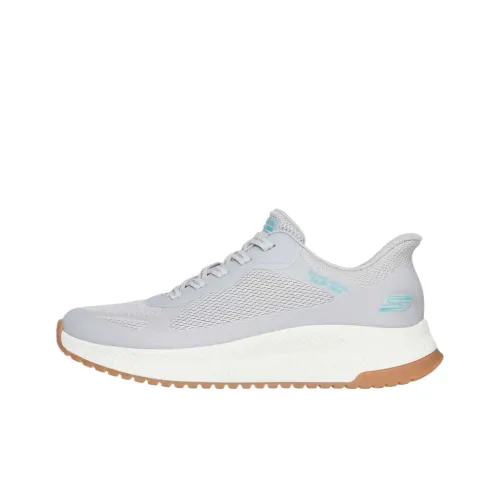 Skechers BOBS SQUAD 4 Low Top Running Shoes Women's Light Blue