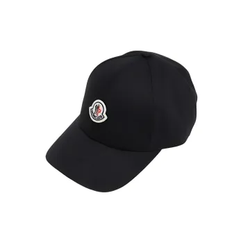 Logo Patch Curved Peak Baseball Cap