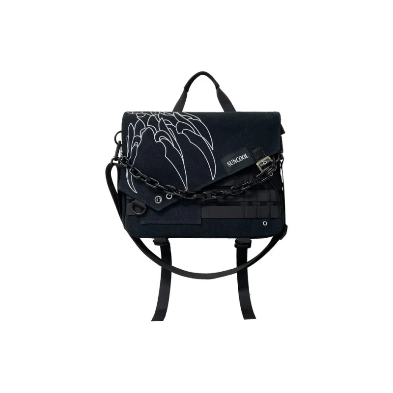 GOBLIN SHARKS 1759 Canvas Bag, Shoulder Bag Regular Unisex Multicolor-0