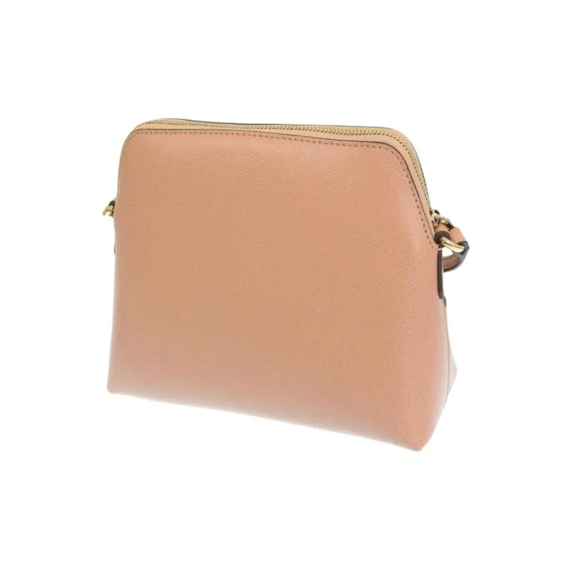 Furla Leather Shoulder Bag, Crossbody Bag Mini Women's Beige-3