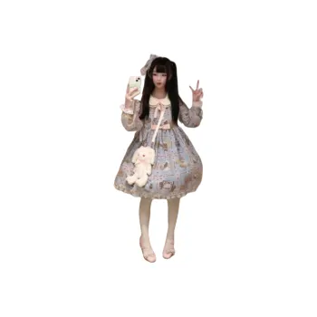 MDEHT Lolita Dresses Women's Image Color