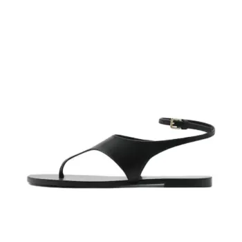 MANGO One Strap Sandals Women's Black