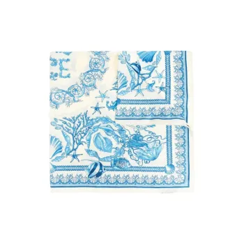 VERSACE Printed Silk Scarf