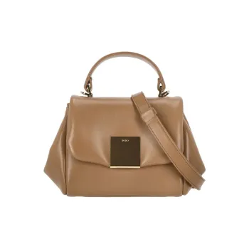 Rodo Calfskin One Shoulder Handbag Women's Tobacco Brown