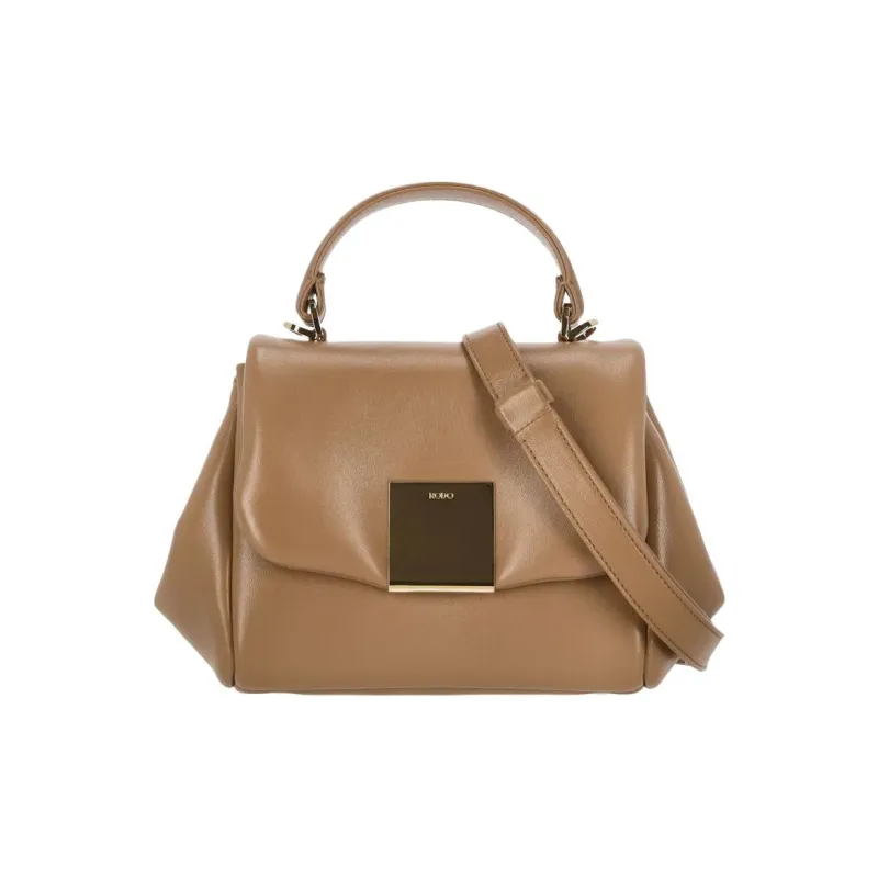 Rodo Calfskin One Shoulder Handbag Women's Tobacco Brown-0