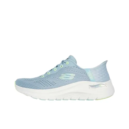 Skechers ARCH FIT 2.0 Low Top Casual Shoes Women's Blue