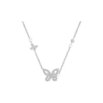 ALI THE FOX Zircon Necklaces Women's