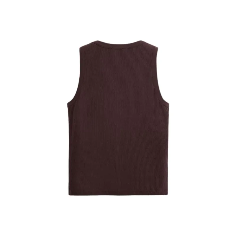 ZARA Tank Tops Men Dark Red Color-1