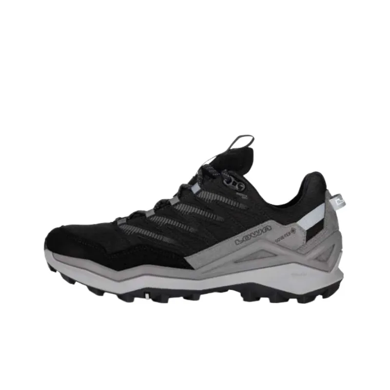 Lowa Maddo Waterproof And Breathable Low Top Hiking Shoes Women's Black-0