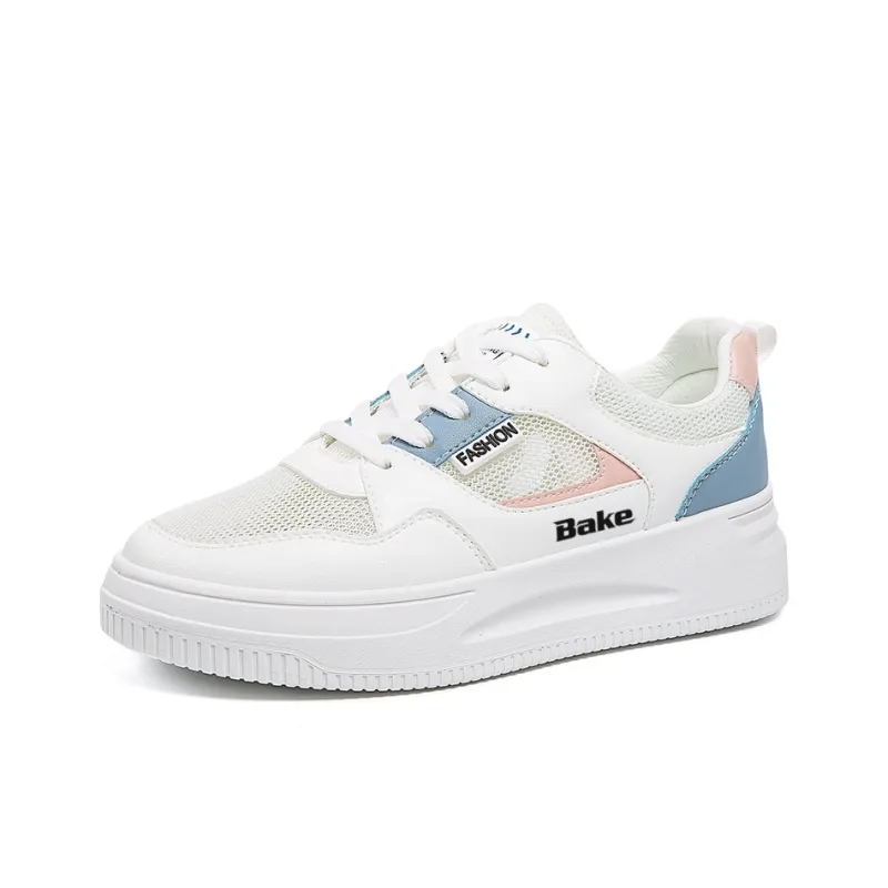 BAKE Slip Resistant, Breathable, Lightweight Low Top Skateboard Shoes Women's-5
