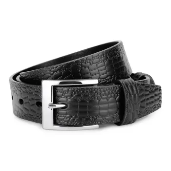 Cows Reign Top Grain Cow Leather Belts Men's 3.4cm