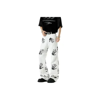 TELENT Jeans Unisex White
