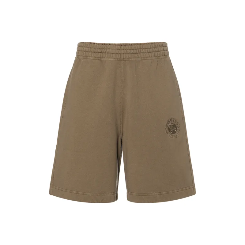 Burberry Equestrian Knight Cotton Shorts-0