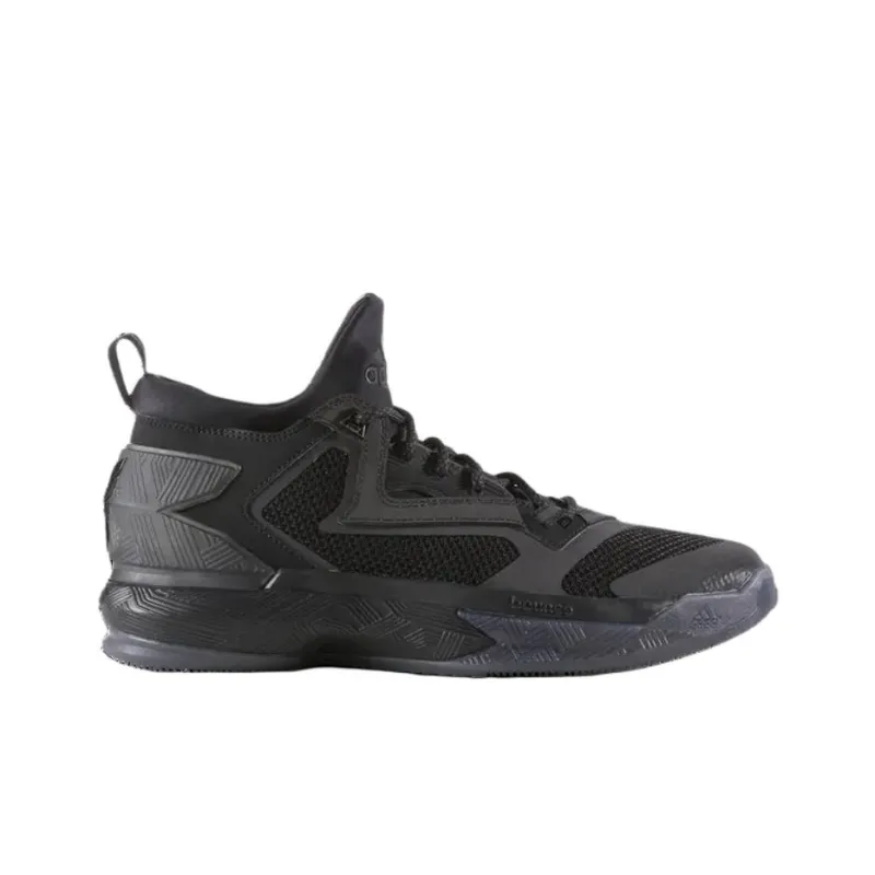 Adidas D Lillard 2.0 Triple Black-1