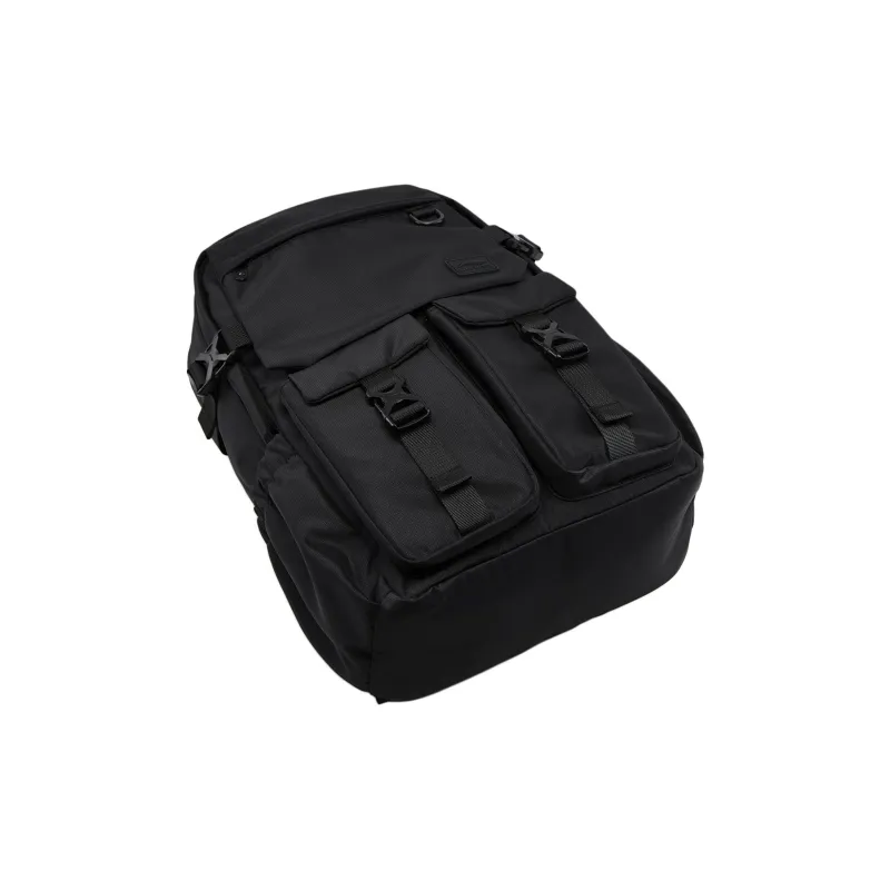 LiNing Sports Life Collection Polyester Backpack Unisex Black-4