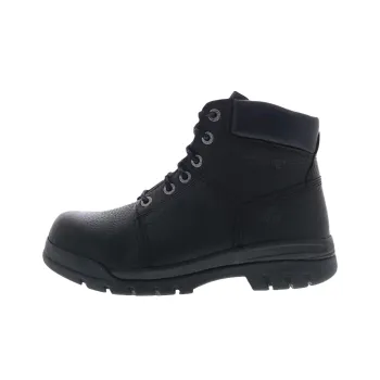 WOLVERINE Abrasion Resistant Slip Resistant Short Outdoor Boots Men's Black