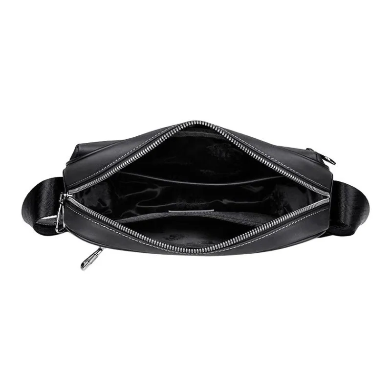 SEPTWOLVES PVC Shoulder Bag Men's Black-2