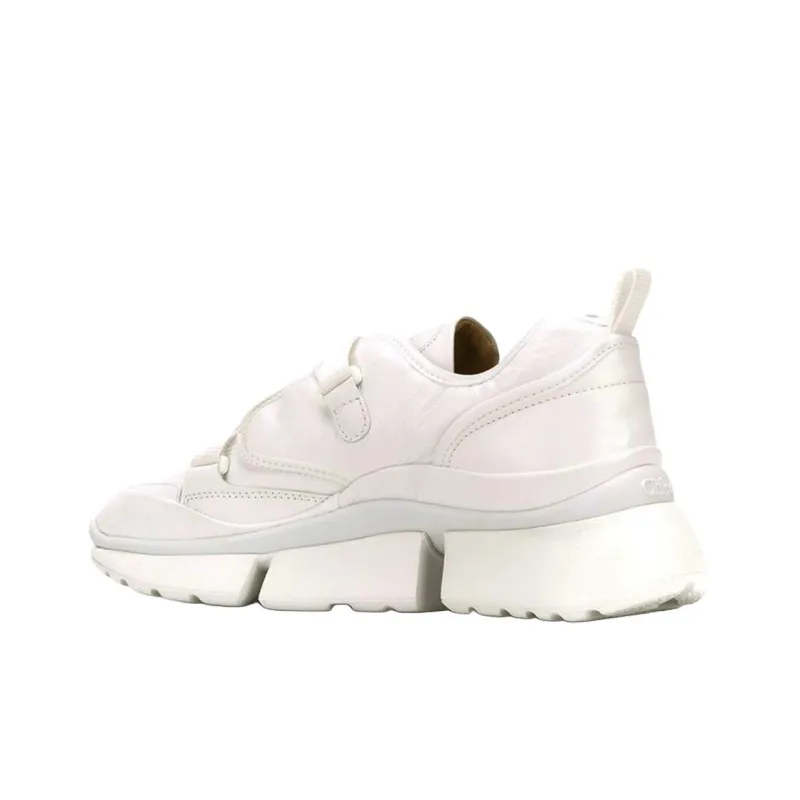 Chloe Low Top Casual Shoes Women's White-2