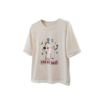 Cypress House Drop Shoulder Sleeve T Shirt Women's