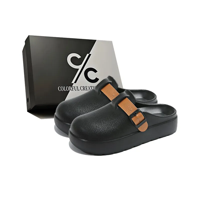 Colorful Creations EVA Cut Out Slip Resistant, Odor Resistant, Quiet Closed Toe Slippers Women's-14