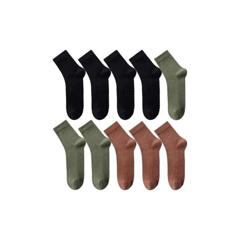 YUZHAOLIN Mid Calf Socks Men's Combo Set-30
