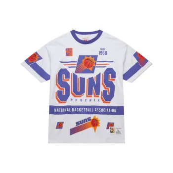 Mitchell & Ness T Shirt Unisex White