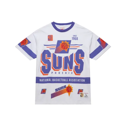 Mitchell & Ness T Shirt Unisex White