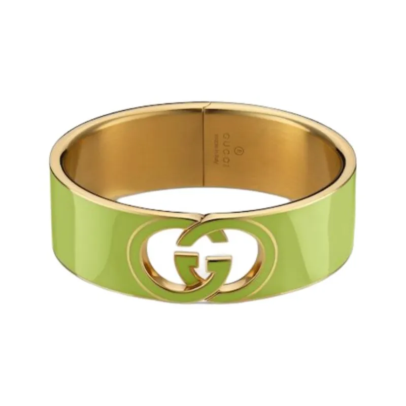 GUCCI Brass Bangles Unisex Green-0
