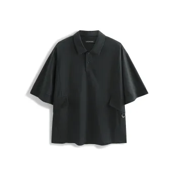 PEACEBIRD MEN Polo Shirts Men Black 1