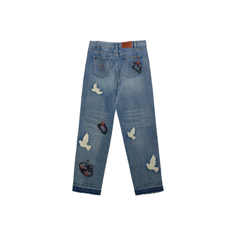 M26D Jeans Unisex Blue-1