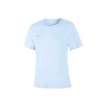 LiNing T Shirt Women's Clear Sky Blue