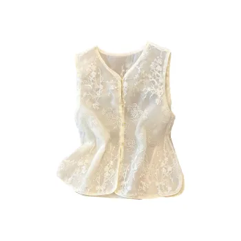 SONDR Vests Women's Ecru