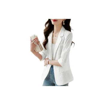 Still Quiet Cropped Coat Women's