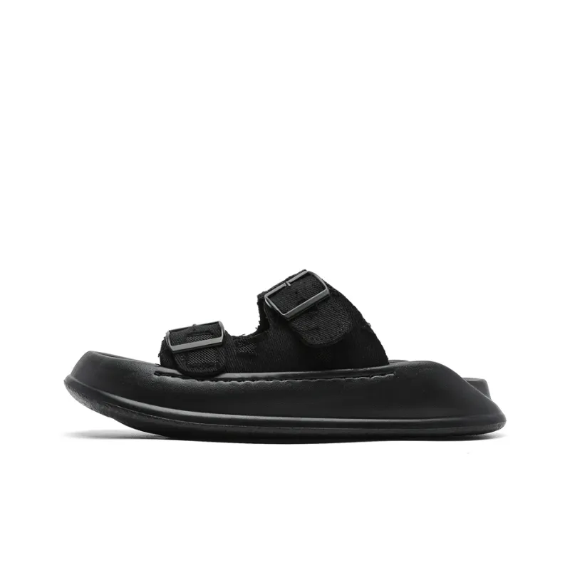 Roubini Beach Sandals Men Black Blue-10
