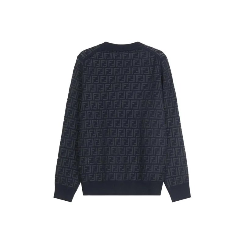 FENDI Sweaters Men Blue-1