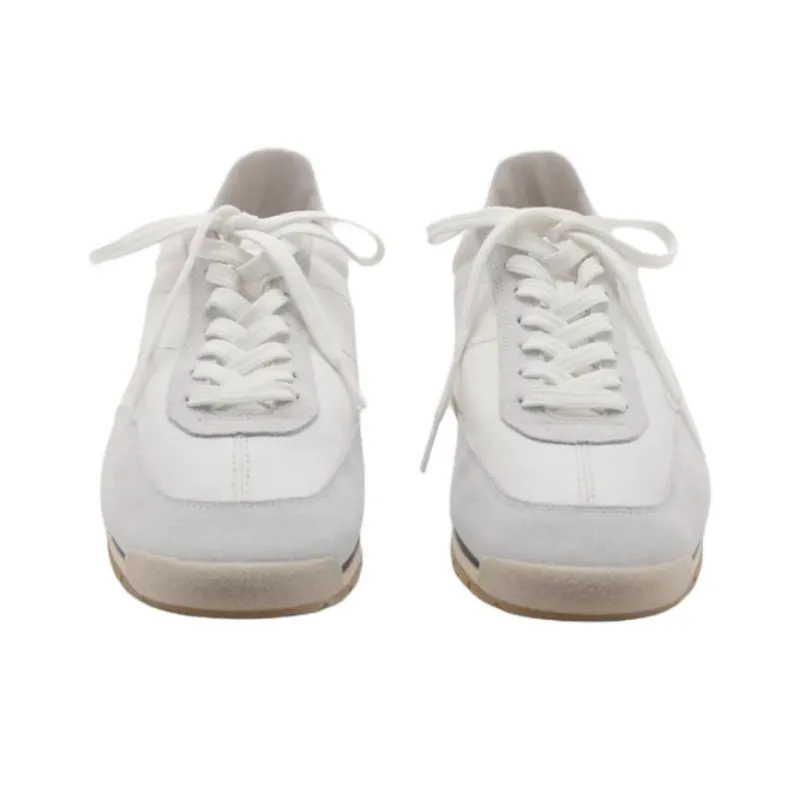 MANGO Low Top Casual Shoes Men's White-3